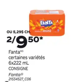 Provigo FANTA, 6X222 ML offer