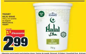 Super C YOGOURT HALAL KHAAS | KHAAS HALAL YOGURT offer