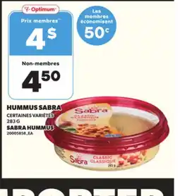 Provigo HUMMUS SABRA, 283 G offer