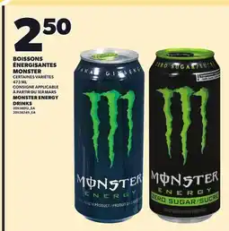 Provigo BOISSONS ÉNERGISANTES MONSTER, 473 ML offer