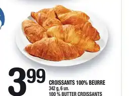 Marche Ami CROISSANTS 100% BEURRE | 100 % BUTTER CROISSANTS offer