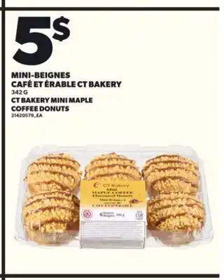 Provigo MINI-BEIGNES CAFÉ ET ÉRABLE CT BAKERY, 342 G offer