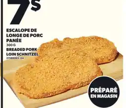 Provigo ESCALOPE DE LONGE DE PORC PANÉE, 300 G offer