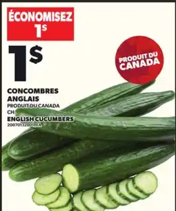 Provigo CONCOMBRES ANGLAIS offer