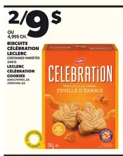 Provigo BISCUITS CÉLÉBRATION LECLERC, 240 G offer