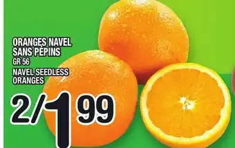 Marche Ami ORANGES NAVEL SANS PÉPINS | NAVEL SEEDLESS ORANGES offer