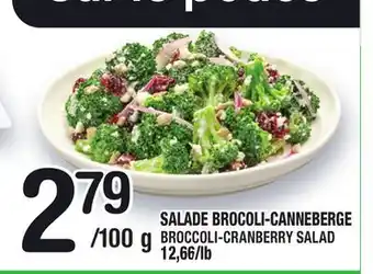 Marche Ami SALADE BROCOLI-CANNEBERGE | BROCCOLI-CRANBERRY SALAD offer