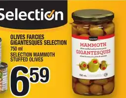 Marche Ami OLIVES FARCIES GIGANTESQUES SELECTION | SELECTION MAMMOTH STUFFED OLIVES offer