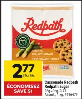 Giant Tiger Cassonade Redpath Redpath sugar offer