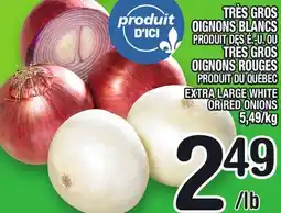 Marche Ami TRÈS GROS OIGNONS BLANCS | EXTRA LARGE WHITE offer