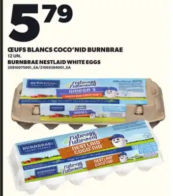 Provigo ŒUFS BLANCS COCO'NID BURNBRAE, 12 UN offer