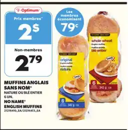 Provigo MUFFINS ANGLAIS SANS NOM , 6 UN offer