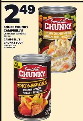 Provigo SOUPE CHUNKY CAMPBELL'S, 515 ML offer