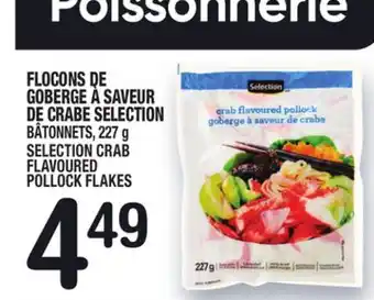 Marche Ami FLOCONS DE GOBERGE À SAVEUR DE CRABE SELECTION | SELECTION CRAB FLAVOURED POLLOCK FLAKES offer