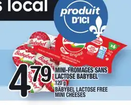 Marche Ami MINI-FROMAGES SANS LACTOSE BABYBEL | BABYBEL LACTOSE FREE MINI CHEESES offer