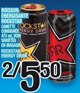 Marche Ami BOISSON ÉNERGISANTE ROCKSTAR | ROCKSTAR ENERGY DRINK offer