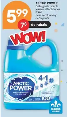 Brunet ARCTIC POWER DÉTERGENTS POUR LA LESSIVE SÉLECTIONNÉS offer