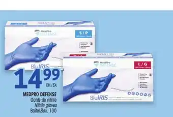 Uniprix MEDPRO DEFENSE Gants de nitrile/Nitrile gloves offer