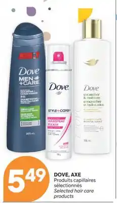 Brunet DOVE, AXE Produits capillaires sélectionnés offer