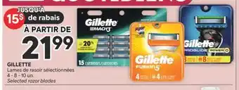 Brunet GILLETTE Lames de rasoir sélectionnées offer