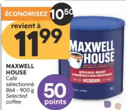 Brunet MAXWELL HOUSE Café sélectionné offer