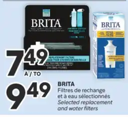 Brunet BRITA Filtres de rechange et à eau sélectionnés offer