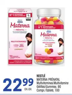 Uniprix NESTLÉ MATERNA PRÉNATAL Multivitamines/Multivitamins, Gélifiés/Gummies, Compr./Tablets offer