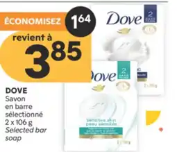 Brunet DOVE Savon en barre sélectionné offer