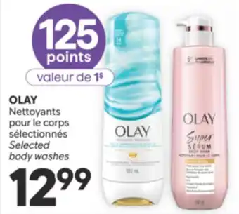 Brunet OLAY NETTOYANTS POUR LE CORPS SÉLECTIONNÉS offer