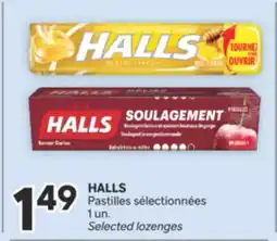 Brunet HALLS Pastilles sélectionnées offer