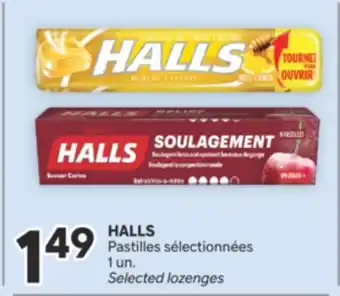 Brunet HALLS Pastilles sélectionnées offer