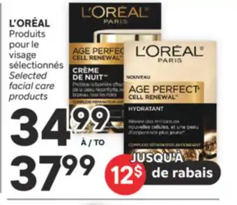 Brunet L'ORÉAL Produits pour le visage sélectionnés offer