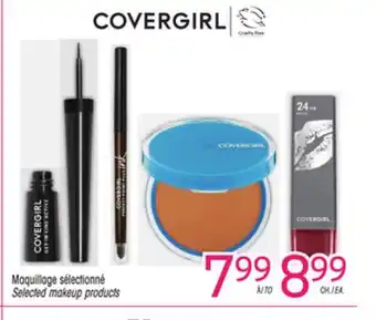 Uniprix COVERGIRL Maquillage sélectionné/Selected makeup products offer