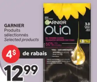 Brunet GARNIER PRODUITS SÉLECTIONNÉS offer