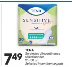 Brunet TENA incontinence pads offer