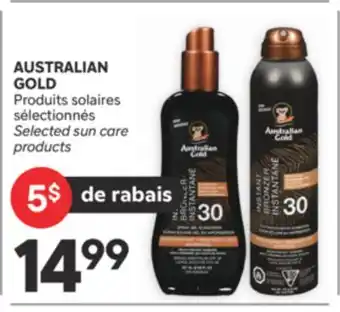 Brunet AUSTRALIAN GOLD PRODUITS SOLAIRES SÉLECTIONNÉS offer