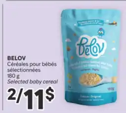 Brunet BELOV Céréales pour bébés sélectionnées offer