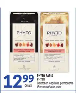 Uniprix PHYTO PARIS PHYTO Coloration capillaire permanente/Permanent hair color offer