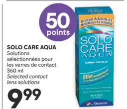 Brunet SOLO CARE AQUA Solutions sélectionnées pour les verres de contact offer