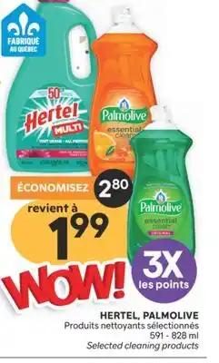 Brunet HERTEL PALMOLIVE Produits nettoyants sélectionnés offer