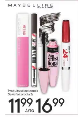 Brunet MAYBELLINE NEW YORK PRODUITS SÉLECTIONNÉS offer