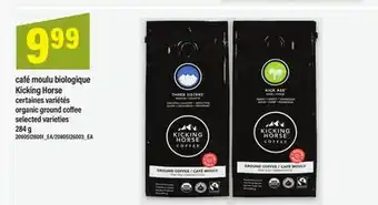 Maxi CAFÉ MOULU BIOLOGIQUE KICKING HORSE | ORGANIC GROUND COFFEE, 284 g offer