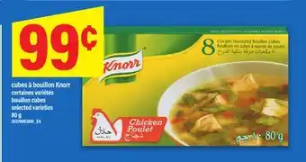 Maxi CUBES À BOUILLON KNORR, 80g offer