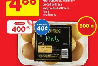 Maxi KIWI DÉLICES DU MARCHÉ / KIWI 600 G offer