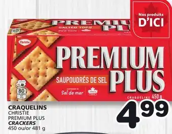 Marches Tradition CHRISTIE PREMIUM PLUS CRACKERS offer