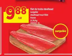 Maxi FILET DE TRUITE STEELHEAD | steelhead trout fillet offer