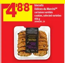 Maxi BISCUITS DÉLICES DU MARCHÉ | COOKIES, 456 G offer