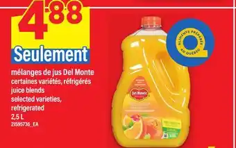 Maxi MÉLANGES DE JUS DEL MONTE, 2,5 L offer