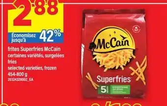 Maxi FRITES SUPERFRIES MCCAIN, 454-800 g offer