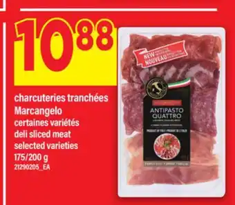 Maxi CHARCUTERIES TRANCHÉES MARCANGELO | DELI SLICED MEAT, 175/200 G offer